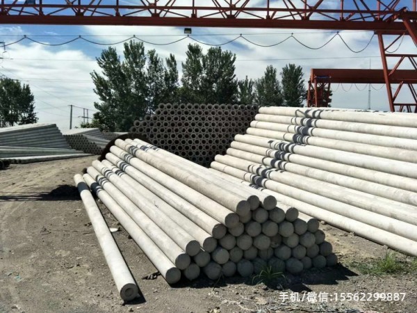 虹口190*10米非预应力水泥电线杆